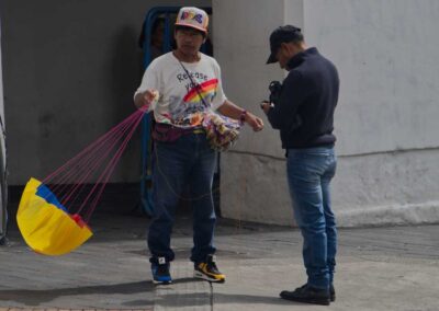 Proyecto de antropología visual @laguachimania en Ecuador